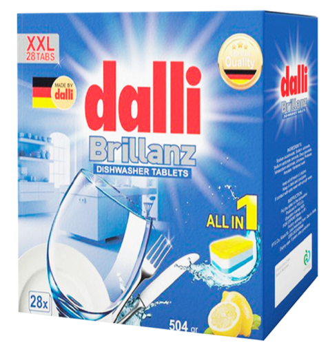 قرص ماشین ظرفشوئی ۲۸ عددی dalli
